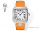 Swiss Grade Copy Cartier Santos de Cartier 35.1 Lady THB Miyota-9015 Brown Ombre Dial (2)_th.jpg